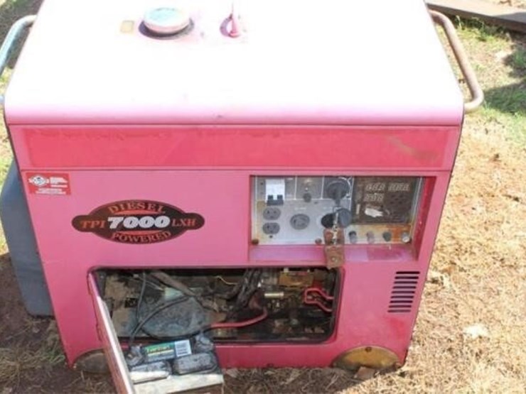Tahoe 7000 Watt Diesel Generator Lot 246, Ledford Auction , 5/12