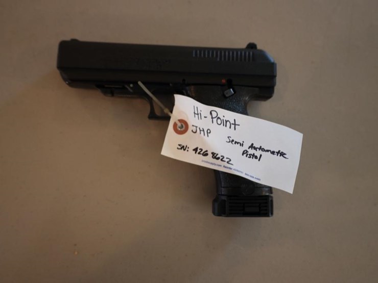 High Point JHP Pistol Lot 38 Jeffrey A Trom Estate Auction 5 22 