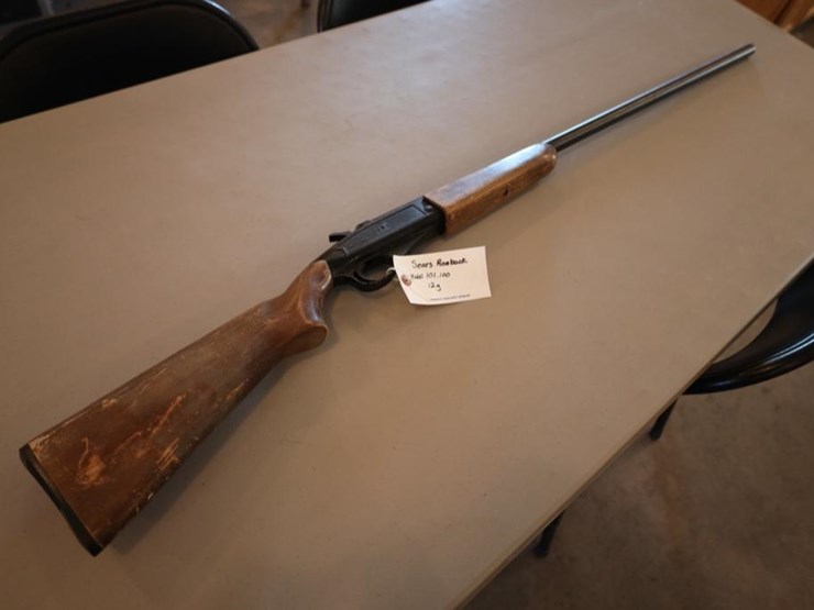 Sears Roebuck 101.1 Shotgun Lot 16, Jeffrey A. Trom Estate Auction