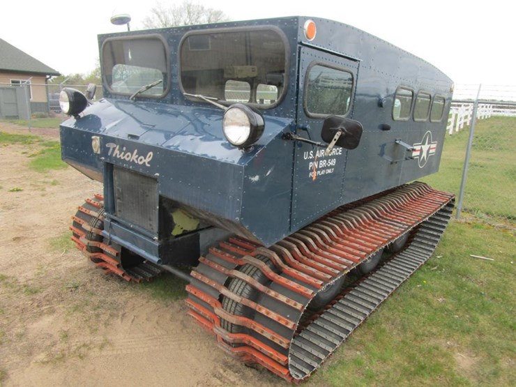 1966 Thiokol 601 Snow Cat Lot 3103, Pike Auction Construction