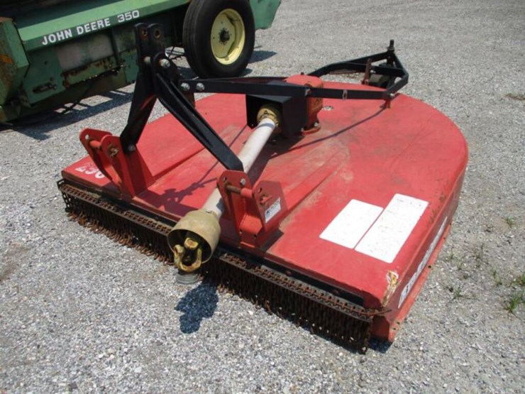BUSH HOG 296 Lot 221, Farm and Heavy Equipment Auction, 6/25/2021
