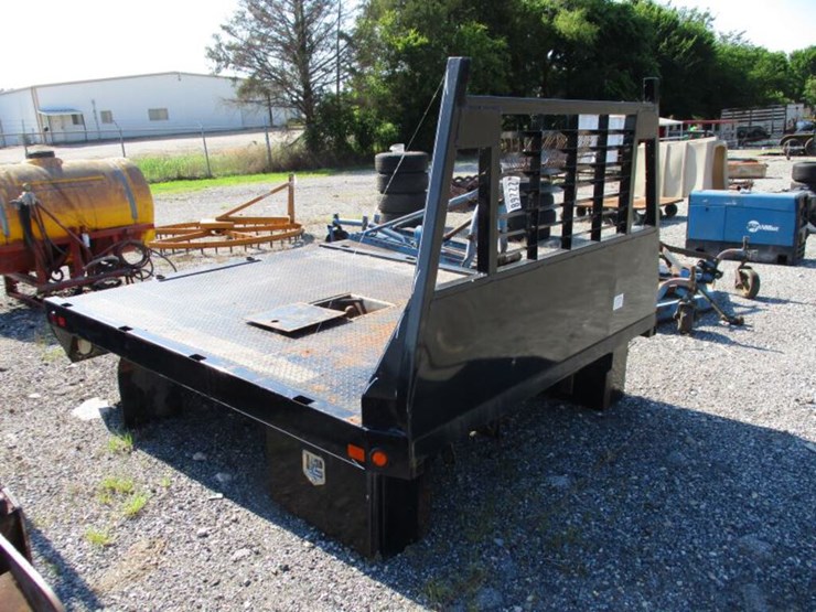 J&I Hydraulic Bale Spear Truck Bed Lot 137, Farm and Heavy Equipment Auction, 6/25/2021