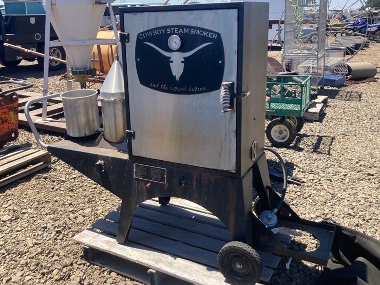 Cowboy Steam Smoker Lot 545, July Dodson Equipment Virtual Auction