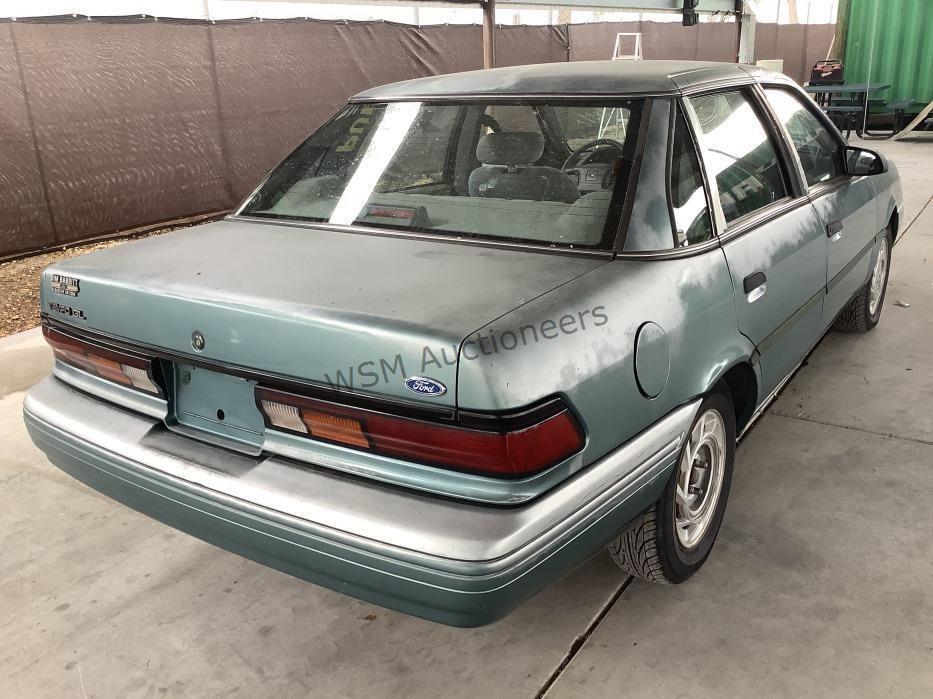 1994 Ford Tempo SDN - Lot #120, Online Auction, 7/10/2021, WSM 