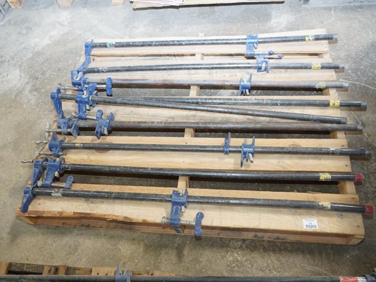 279 • 48" Irwin Pipe Clamps Lot 279, Complete Millwork Shop