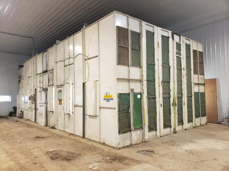 Devilbiss Industrial Paint Booth Lot GQ7745, Farm Equipment