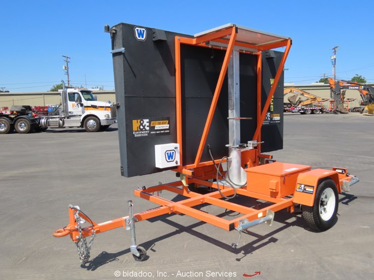 2018 Wanco WTMMB S/A Towable Message Board Traffic Control Arrow Sign