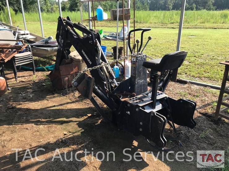 Yanmar CB85 Backhoe Attachment Lot 680, Heavy Truck and Equipment Live Virtual Auction, 8/4