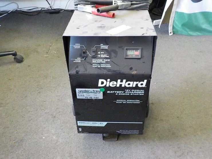 DieHard 200 Amp Roll Around Battery Charger Lot , Frye's Tool Rental