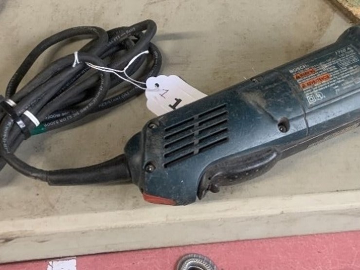 Bosch 1710A angle grinder Lot 1103, Fork Trucks, Lifts, Equipment