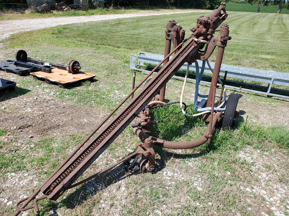 Ingersoll Rand Antique Mobile Rock Drill - Lot #GQ4883, Farm 