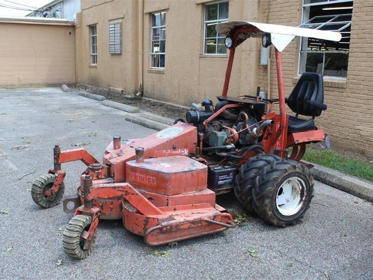 KUT KWICK 64'' CUT RIDE BEHIND KOHLER GAS POWERED MOWER W/ CANOPY FOR