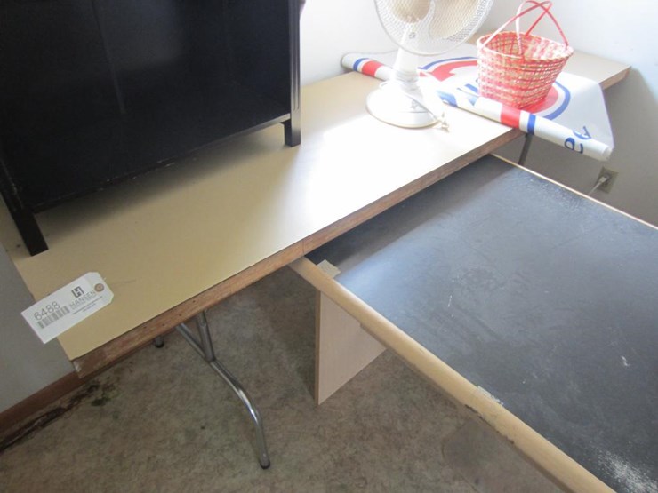 6488 • Formica Top Folding Table Lot 6488, Feed Mill Equipment, Trucks and Trailers St