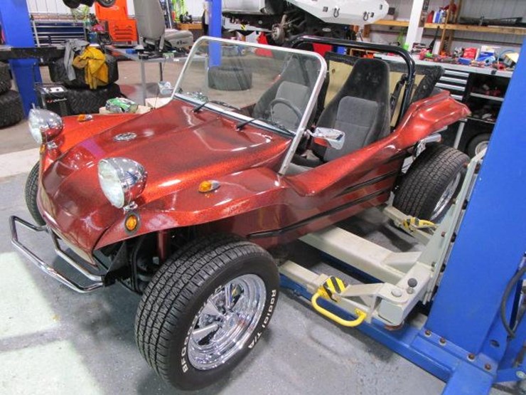 Dune Buggy Lot 420, 2020 Semi's RGN Stretch Step Flatbed Trailers