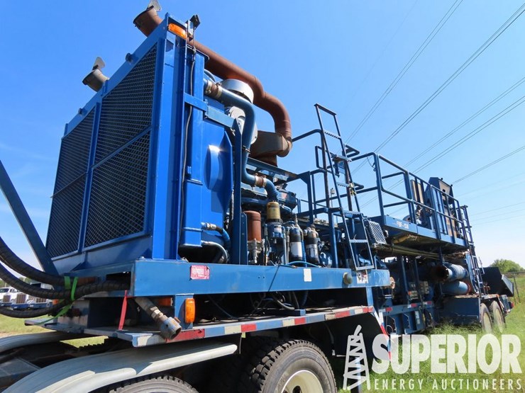 (x) 2008 KAYLN T/A Frac Blender 125EX Trailer, VI Lot 263, Frac