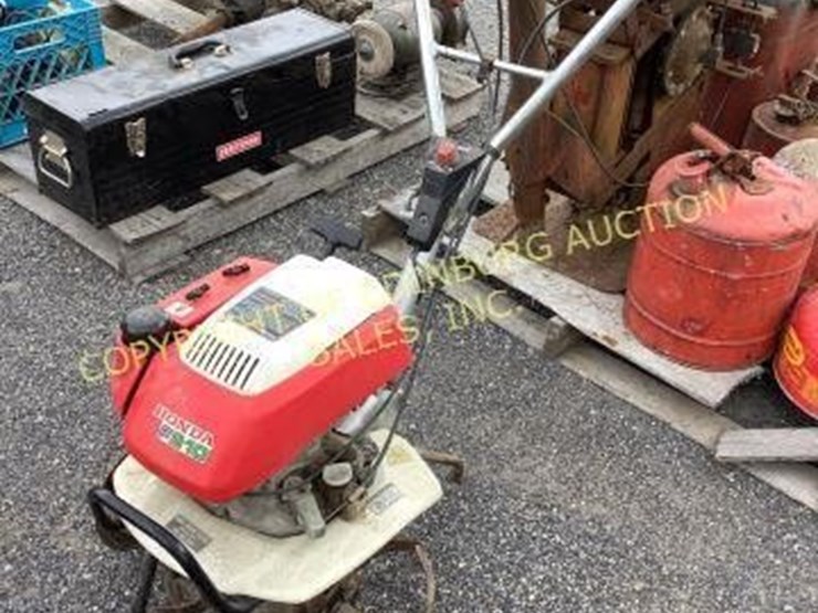 Honda F210 Tiller Works Lot 3787, Online Consignment Auction, 10/15