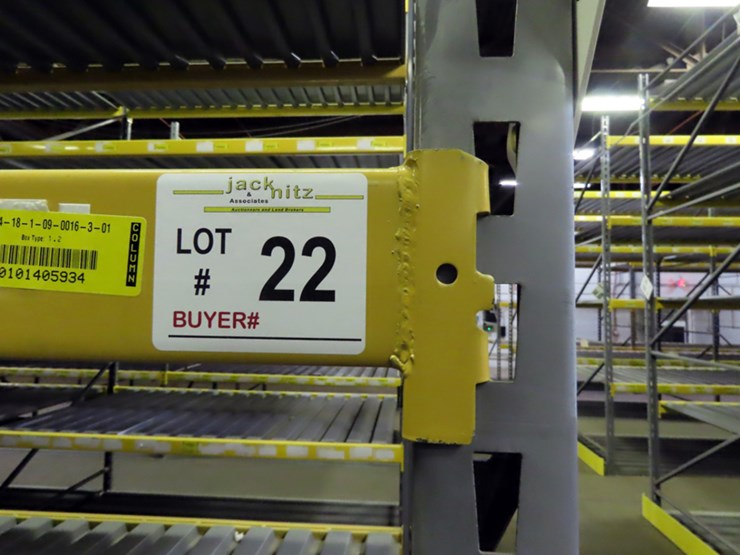 Republic Keystone Pallet Racking Lot 22, PALLET RACKING ABSOLUTE