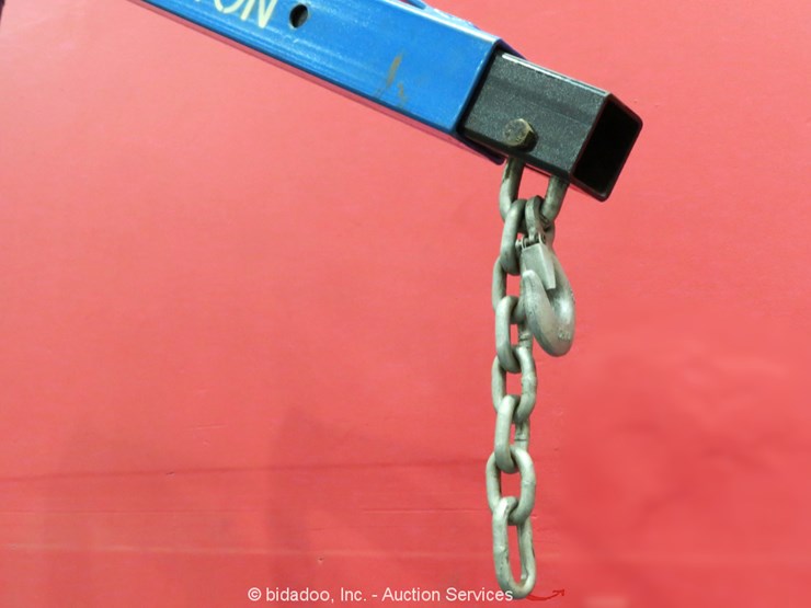 Westward 3ZC71G Portable Hydraulic Engine Crane Hoist 2Ton Capacity