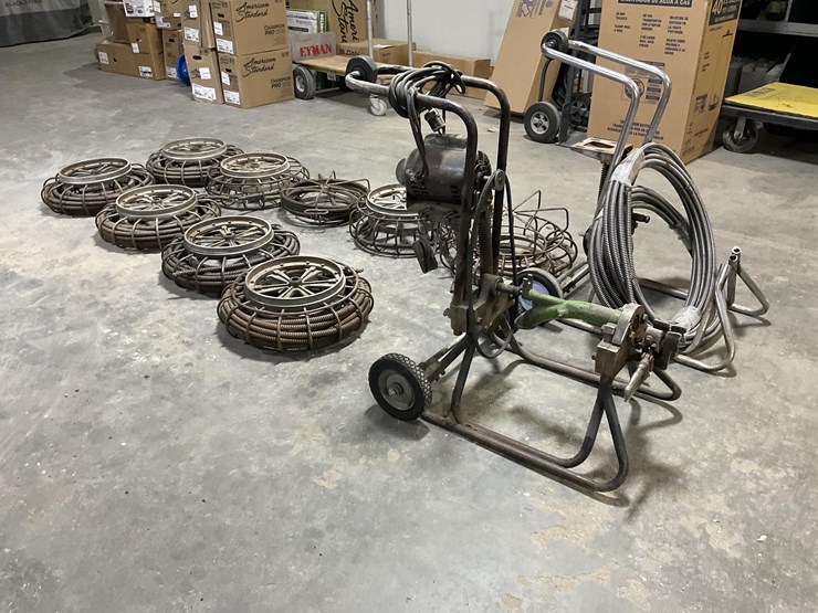 Marco Drain Cleaning Equipment (Motor & Cables) Lot GQ9299, Farm