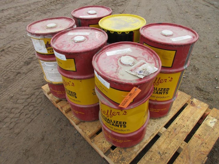 5765 • (6) Barrels of Grease in 120 Lb Kegs Lot 5765, Pike Auction
