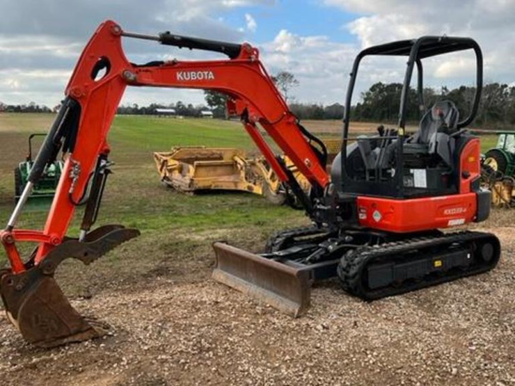 KUBOTA KXO334 MINI EXCAVATOR Lot 2366, Alabama Grand Opening Day1