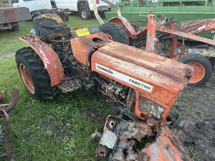 YANMAR SALVAGE TRACTOR Lot 1094, R1 GOVERNMENT SURPLUS AND CONSIGNMENT AUCTION, 1/15/2022