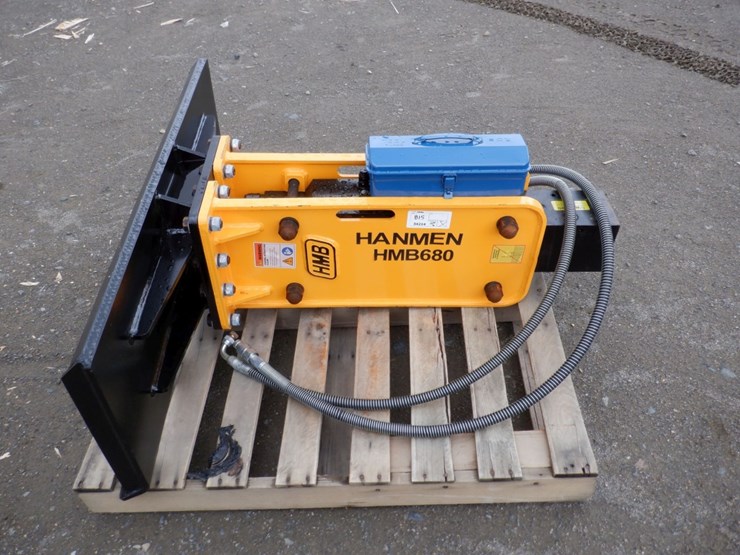 Unused 2021 Hanmen HMB680 Hydraulic Drop Hammer Lot 82308 January 