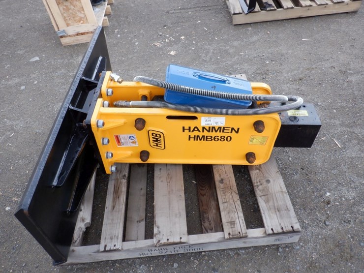 Unused 2021 Hanmen HMB680 Hydraulic Drop Hammer Lot 82307 January 