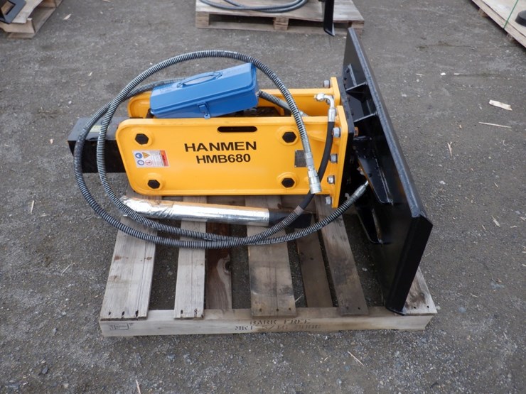 Unused 2021 Hanmen HMB680 Hydraulic Drop Hammer Lot 82307 January 