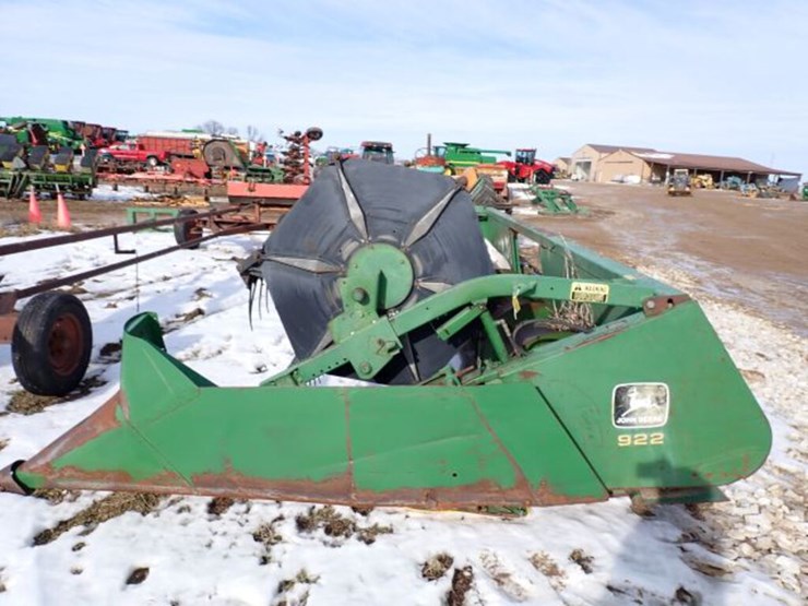 JOHN DEERE 922 Lot #1419 Annual January Consignment Auction Ring 1