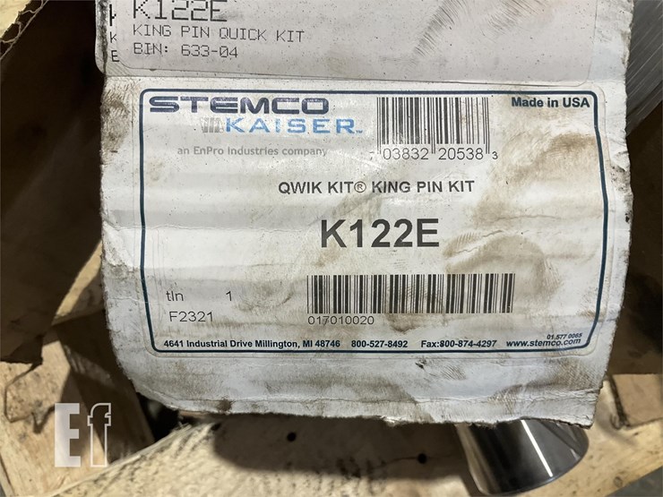 2STEAMCO KAISER QWIK KIT KING PIN KIT Lot 254, Longwoods Transport