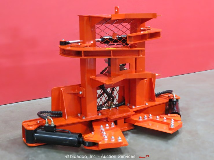Topcat ECSSRB Tree Shear Grapple Hydraulic Skid Steer Attachment