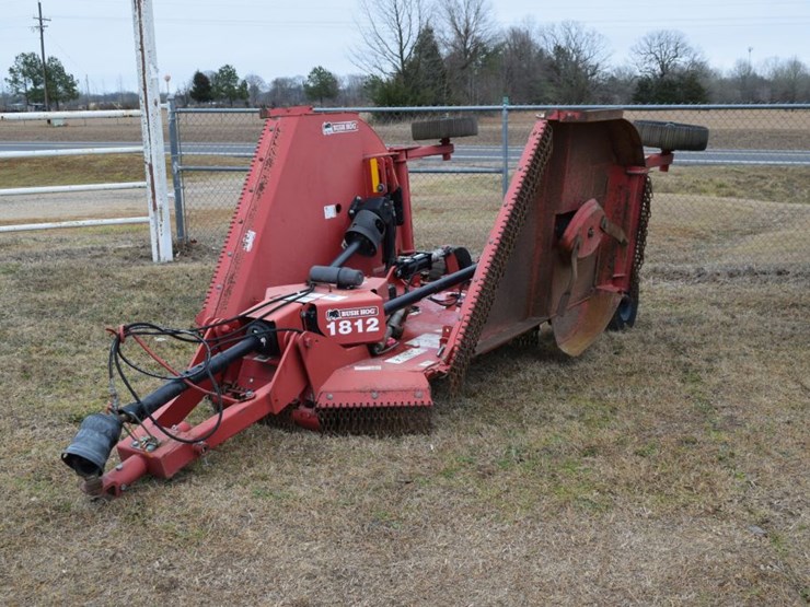 BUSH HOG 1812 Lot 7176, Huge 2Day Public Auction Farm and Ranch