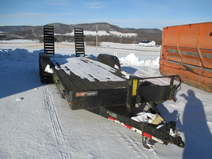 Mac Lander Trailer Lot 7., Mondovi Consignment, 2/16/2022, Hansen