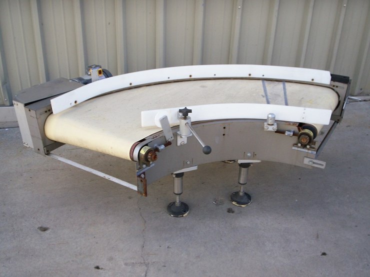 JanTec Conveyor Belt Corner (DL1874) Lot 381, Online Auction, 2/22