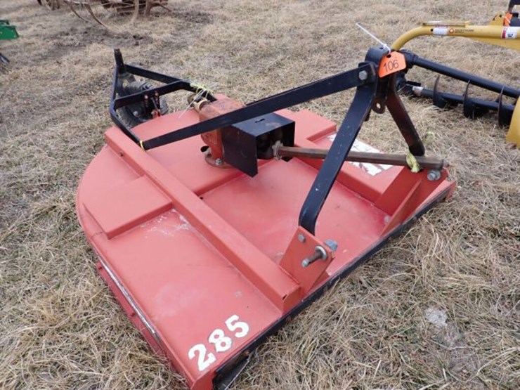 BUSH HOG 285 Lot 106, Kilmer Farm Equipment Consignment Auction Ring