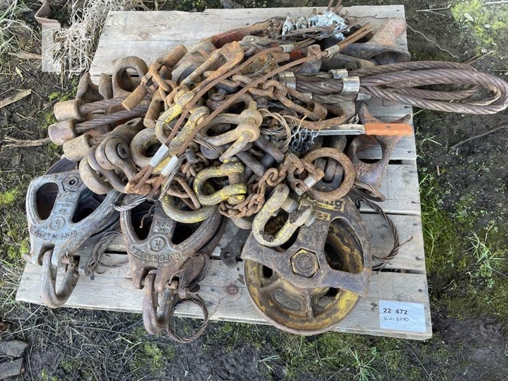 LOT YARDER RIGGING Lot , Forestry & Logging Equipment Live