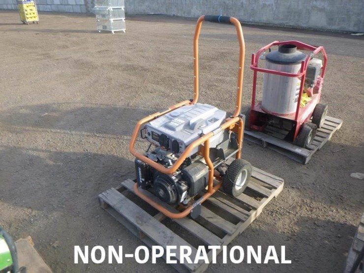 Ridgid 8000 Watt Generator Lot 9303, Monthly Public Auction, 3/12