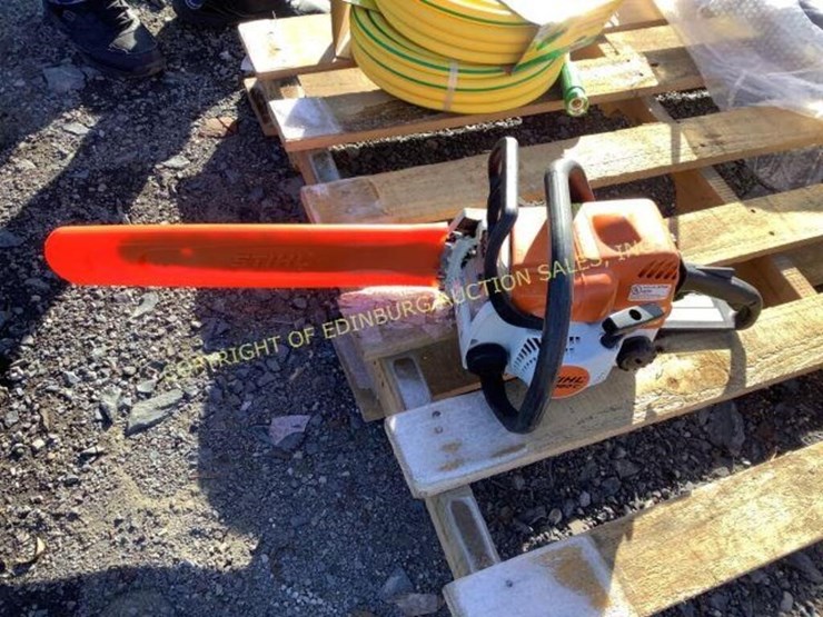 STIHL MS180C 16” Chainsaw WONT STAY RUNNING Lot 3047, Online Consignment Auction, 3/18/2022