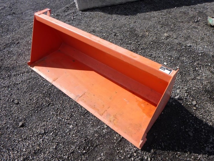 Kubota 60" Loader Bucket Lot 6613, Monthly Public Auction, 3/25/2022