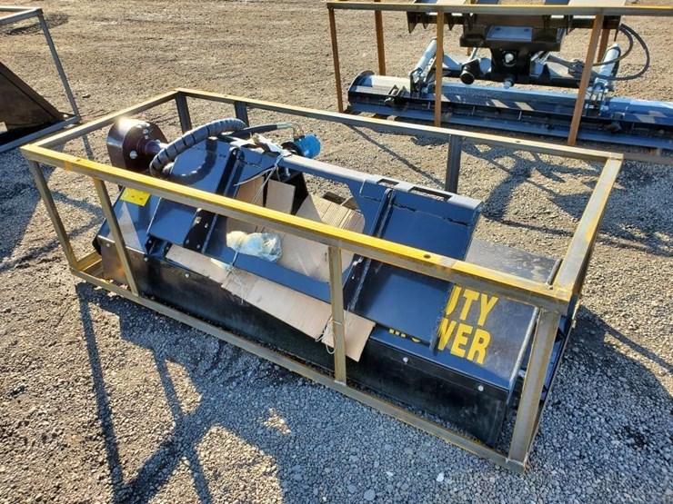 Mower King Skid Steer Flail Mower Lot 6257, Monthly Public Auction