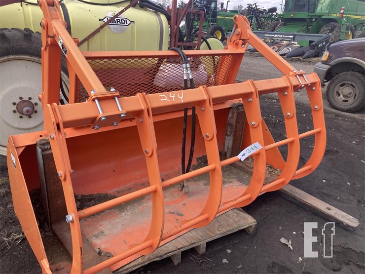KUBOTA EUROHITCH GRAPPLE BUCKET Lot 244, Spring Consignment Sale