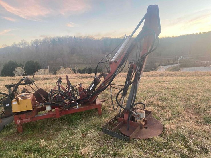 Three Point Hitch Boom Mower - Lot #547, Live/Public Spring Truck and
