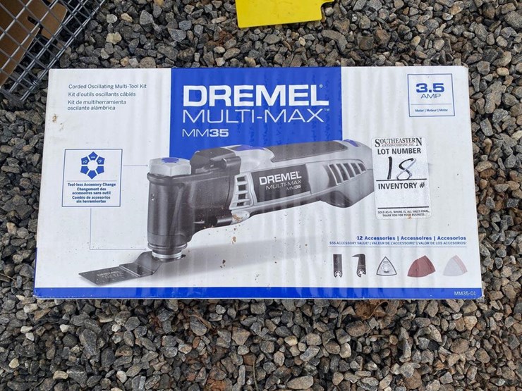 Dremel Multi Max MM35 Lot 18, Live/Public Spring Truck and Equipment