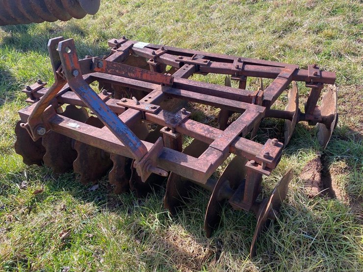 Cutting Harrows Lot 543, Live/Public Spring Truck and Equipment