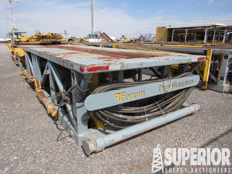 FORUM Pipe Wrangler 3500 Gen 1 25' Hyd Catwalk, S/ - Lot #2582, Well  Service & Drilling Equipment Auction, 3/24/2022, Superior Energy  Auctioneers - Auction Resource