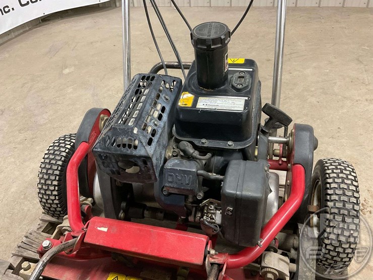 TORO GREENSMASTER FLEX 21 WALK BEHIND REEL MOWER SN 04022260003080