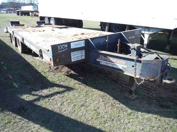 Interstate 20DT Tag Trailer, s/n 11750500 18' + 5' Dovetail, Pintle