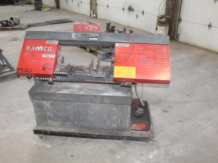 Ramco Horizontal Band Saw Lot GW8435, MJ's Truck Repair Equipment