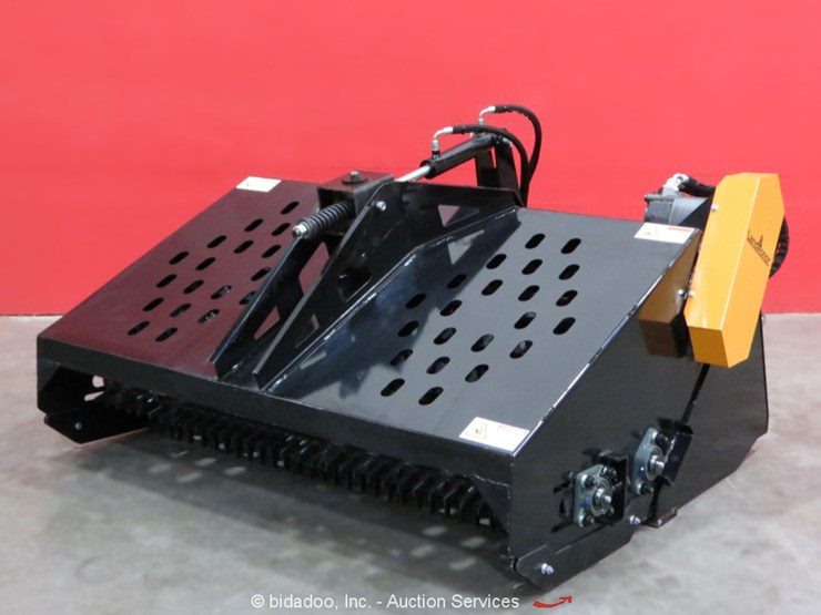 Landhonor 72" Landscape Rake Hydraulic Skid Steer Attachment bidadoo